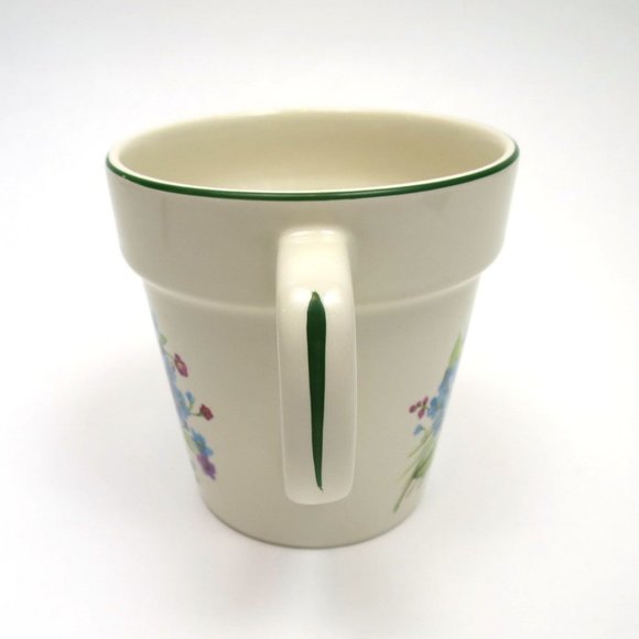 Vintage Flower Pot Floral Mug England - Picture 9 of 10